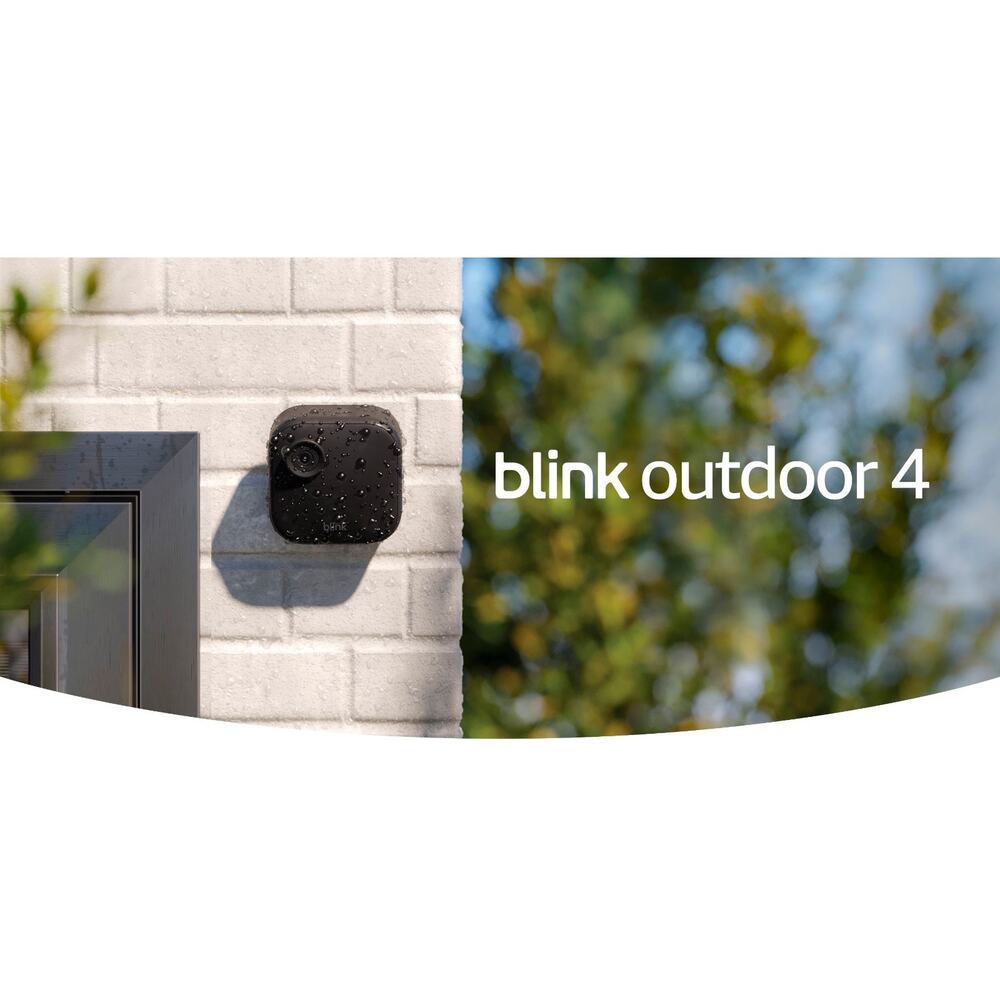 Blink-Outdoor 4 (4th Gen Newest) Add On Wireless Security Cam Black (B0B1N7LJD3)